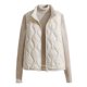 thumbnail image 4 of Chaquetas y abrigos casuales sin mangas y sin capucha para mujer, chaqueta acolchada ligera con cuello alto y sin mangas, abrigo con cremallera para otoño e invierno, chaqueta para mujer, 4 of 5