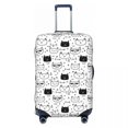 thumbnail image 1 of Custom Colorful Cartoon Kitten Cat Luggage Cover Elastic Travel Suitcase Protective Covers Fits 18-32 Inch, 1 of 1