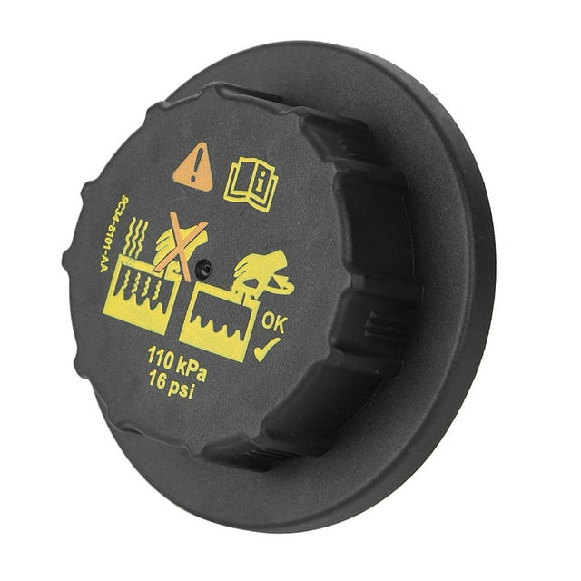Keenso Qiilu Coolant Radiator Tank Cap, 9C34-8101-AA Reservoir Tank Coverr For Car Accessory