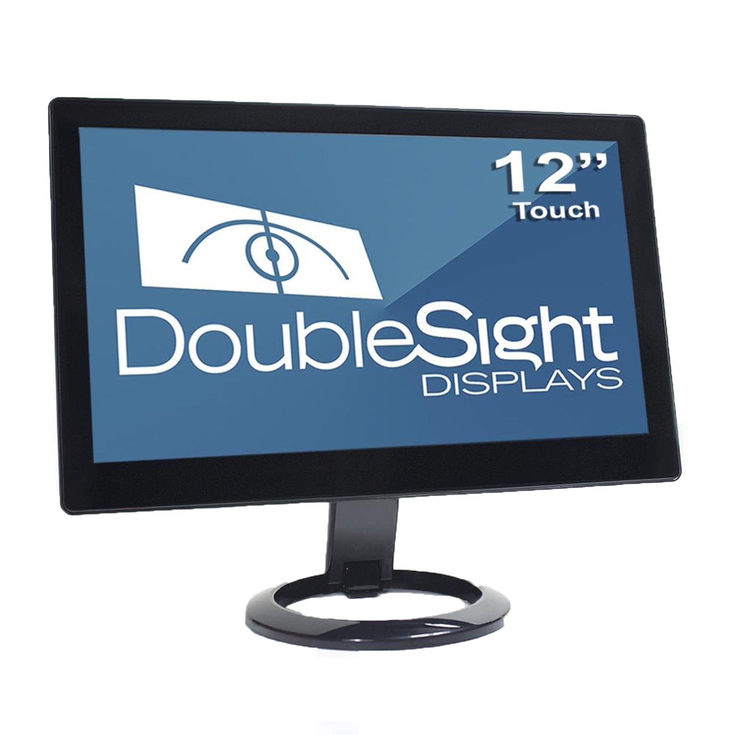 DoubleSight Smart HD LCD Touch Monitor, HDMI, Black