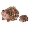 thumbnail image 3 of Miniatures Resin Hedgehogs 2Pcs Hedgehog Adornment Home Decor 6.5X5X7Cm Mini Landscape Ornament 2Pack, 3 of 4