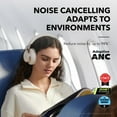 thumbnail image 4 of Soundcore by Anker, Space One, Active Noise Cancelling Headphones, 2X Stronger Voice Reduction, 4 of 7