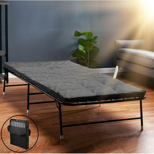 Litebed Folding Bed With Memory Foam, Fold Up Bed Twin Size