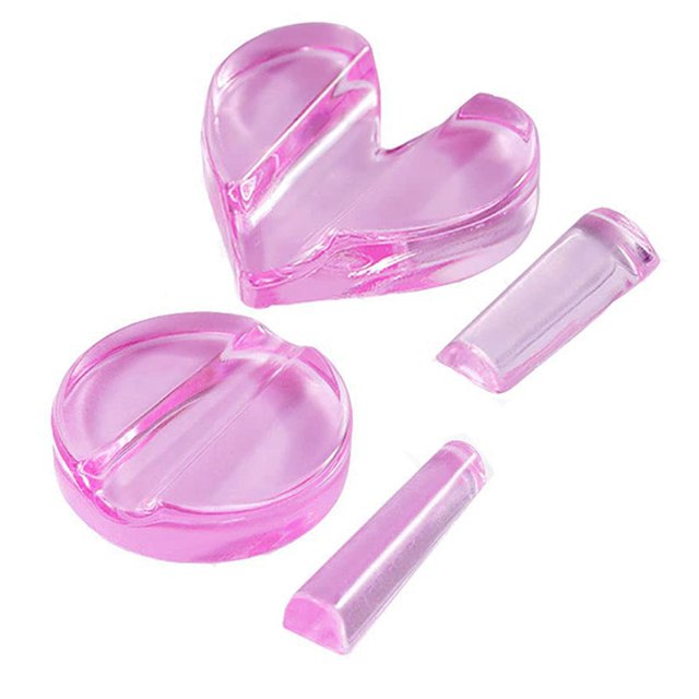 Nail Art Tool Acrylic 2 Set Mini Nail Metal Bending Tool Embossed Mold Nail Tool