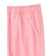 thumbnail image 2 of Wonder Nation Baby Girls Woven Cotton Jogger Pants, Sizes Newborn-24M, 2 of 3