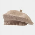 thumbnail image 5 of SikaFu Autumn and Winter Solid Cotton Buckle Beret Painter Hat Octagonal Hat Women and Girl 09, 5 of 6
