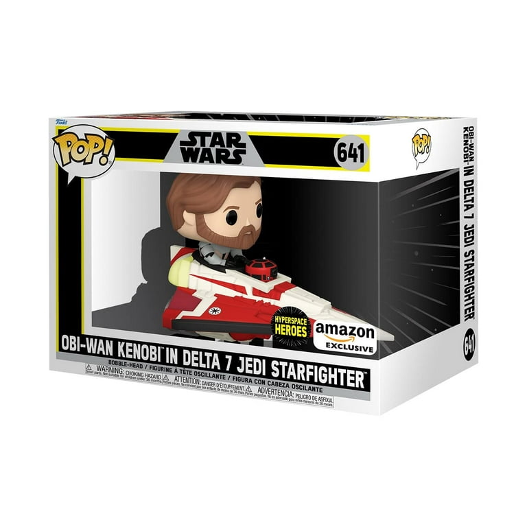 Funko POP! Star Wars Obi Wan Kenobi in Delta 7 Jedi