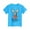Light Blue, variant on Lilgiuy Personalized Easter Shirt for Toddler Baby Boy Girl Easter Day Outfit, Summer Casual Short Sleeve Easter T-Shirt, Bunny Love Heart T-Shirts (Army Green,4-5Years)
