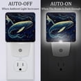 thumbnail image 2 of Whale LED Square Night Light - Soft Glow Plug-in Lamp with Dusk to Dawn Sensor for Bedroom and Hallway - Energy Efficient, Compact Design, 2 of 6