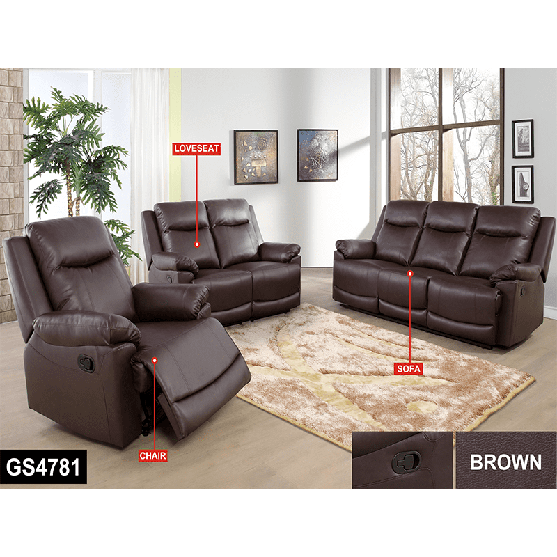 MAYEERTY Modern Adult Simple Reclining Stylish Business Function Sofa for Living Room