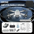 thumbnail image 7 of Gifts for 11 Year Old Boy, Aerial Drone HD Camera Quadcopter Pressure Fixed Height Remote Control Airplane, Gray, One Size, 7 of 7