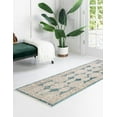 thumbnail image 3 of Rugs.com Lola Collection Rug – 8 Ft Runner Blue Medium Rug Perfect For Hallways, Entryways, 3 of 9