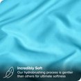 thumbnail image 2 of Bare Home Pillowcase Set - Premium 1800 Collection - Double Brushed - Ultra Soft - Standard Size, Aqua, 4 Count, 2 of 7