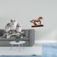 thumbnail image 2 of Figuras de búho,Figuras de búho,animales artificiales,artesanías,decoración del hogar,Figura en miniatura de búho moderna para dormitorio,Figura de caballo,Escultura de figura de caballo, 2 of 8