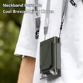 thumbnail image 2 of 199 Speed Waist Hanging Fan 3600mAh with Digital Display USB Rechargeable Portable Wearable Mini Fan for Camping Hiking Travel by PALIFEUR, 2 of 10