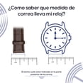 thumbnail image 4 of Correa de Reloj Lotus Original Piel Marrón 18217/2, 4 of 4