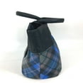 thumbnail image 4 of Pre-Owned PRADA check Tote Bag Shoulder Bag Black Blue x Green (Good), 4 of 17