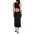 thumbnail image 2 of Maje womens  Knitted Maxi Dress, 40, Black, 2 of 3