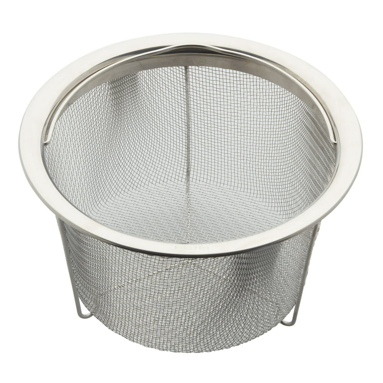 Instant Pot Official Large Stainless Steel Mesh Steamer Basket 