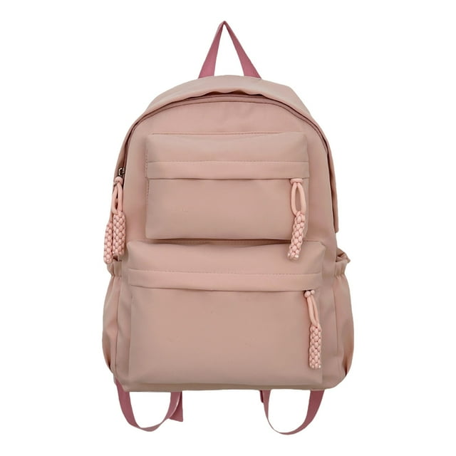 Backpacks, Cxui Lightweight Commuter Laptop Backpack - Water-Resistant Rucksack with Anti-Theft Pocket, Large Capacity Travel Bag for Work & Daily Essentials Pink