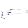 thumbnail image 5 of KFFKFF Set of 4 Bar Clamps for Woodworking, 36-Inch Opening, Lockable F-Clamp with 600 lbs Load Capacity, 2-1/2 Inch Throat Depth, Durable Cast Iron and Carbon Steel, User-Friendly Design for Wood, 5 of 9