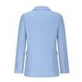 thumbnail image 5 of Womens Casual Blazers Open Front Long Sleeve Work Office Suit Jackets Blazer, 5 of 6