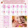 thumbnail image 3 of Set de uñas postizas Acejoz Stick On Nails para niñas de 8 a 12 años, 3 of 7