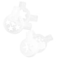 thumbnail image 2 of 4pcs Ice Cream Machine Nozzles Modeling Caps Fittings Ice Cream Machine Replacement Parts, 2 of 9