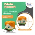 thumbnail image 3 of Peluche Ruz Minecraft Alex 11 cm, 3 of 4
