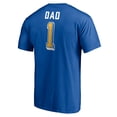 thumbnail image 3 of Men's Royal Buffalo Sabres Number One Dad Logo T-Shirt, 3 of 3