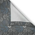 thumbnail image 3 of Ambesonne Abstract Art Kitchen Curtains, Geometric Shape Forms, 55"x45", Slate Blue Grey, 3 of 3