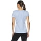 thumbnail image 2 of Camiseta básica Reebok Varigated Heathered para mujer, azul, XS, 2 of 3