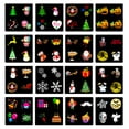 thumbnail image 2 of Upgrade Christmas Halloween Projector Lights, Waterproof Moving Patterns Landscape Lights with 16pcs Slide Patterns Bright Effects for Xmas Halloween Party Garden Decoration, 2 of 9