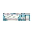 thumbnail image 2 of Estbridge Clavier de Jeu Mécanique Clavier Filaire Rétroéclairé à DEL RVB avec Commutateurs Bleus pour PC de Jeu Clavier de Jeu 104 Touches Bleu Ciel-5 D, 2 of 5