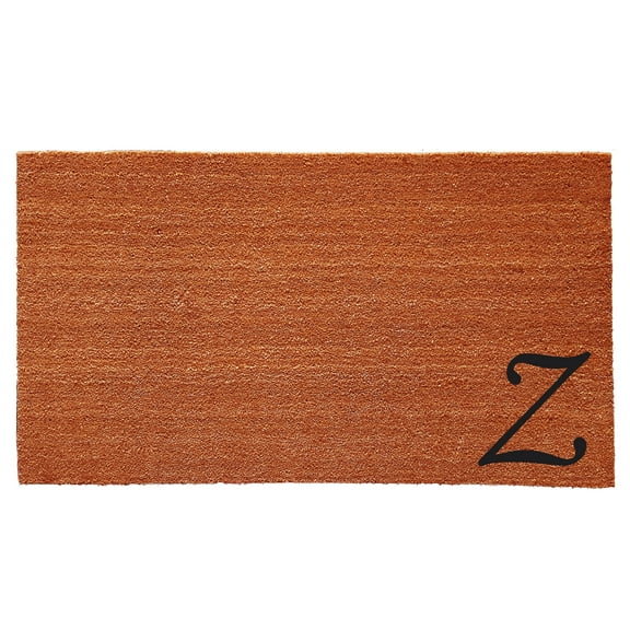 Urban Chic Monogram Doormat (Letter Z)