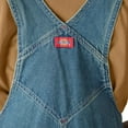 thumbnail image 3 of Dickies Men's Indigo Denim Bib Overalls – Durable Workwear with Pockets, Adjustable Straps & Classic Fit, 3 of 5