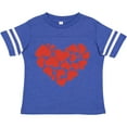 thumbnail image 3 of Inktastic Love, Hearts, Red Hearts, Valentine's Day Girls Toddler T-Shirt, 3 of 5