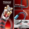 thumbnail image 4 of Cable de carga Firsting con doble puerto tipo C para iPhone e iWatch, 4 of 7
