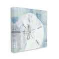 thumbnail image 3 of Stupell Pastel Blue Sand Dollar Seashell Landscape Painting Gallery Wrapped Canvas Print Wall Art, 3 of 7