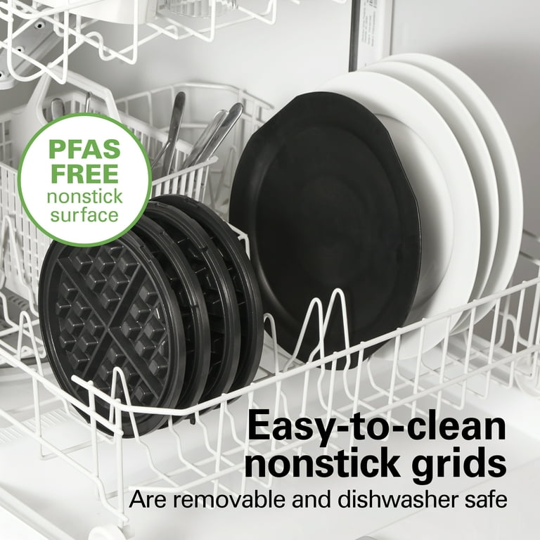 Hamilton Beach ダブルベルギーワッフルメーカー