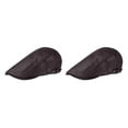 thumbnail image 1 of ZheElen Flat Cap Chic And Stylish Easy To Clean Comfortable And Lightweight MenBerets coffee 2Set, 1 of 6