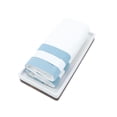 thumbnail image 3 of Guest Towels With Turquoise Borders, Set of 2, 3 of 5