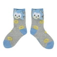 thumbnail image 4 of Sonic The Hedgehog 3D Plush Sonic & Amy Head Youth Girls 2-Pair Crew Socks, 4 of 7