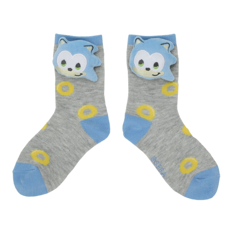 SONIC THE HEDGEHOG sonic kindersokken, Meerkleurig, 35-38 SONIC THE HEDGEHOG sonic kindersokken, Meerkleurig, 35-38