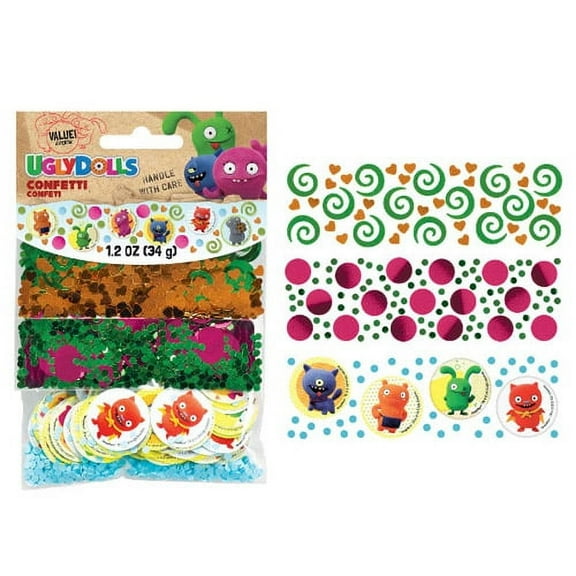 UglyDolls Movie Confetti Value Pack (3 types)