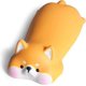 thumbnail image 1 of Lindo soporte para reposamuñecas para teclado, reposabrazos para computadora, ergonómico, suministros de oficina Kawaii, alfombrilla para mouse de PU de crecimiento lento (Shiba Inu amarillo) 6.5 * 1, 1 of 5