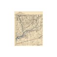thumbnail image 4 of Topographical Map - Harold Florida Quad - USGS 1938 - Vintage Wall Art, 4 of 4