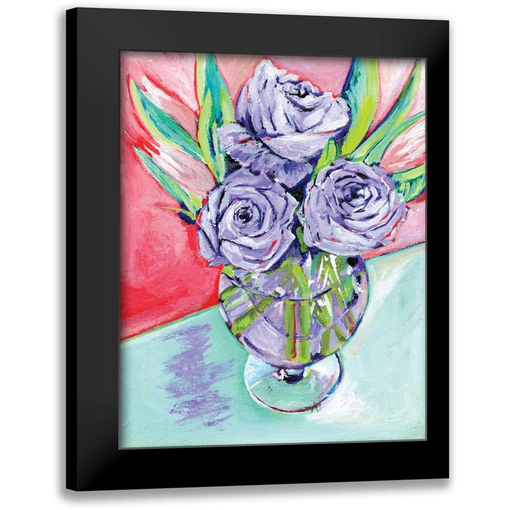 Seay, Anne 12x14 Black Modern Framed Museum Art Print Titled - Purple ...