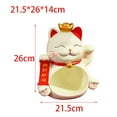 thumbnail image 3 of veasfak Multipurpose Cat Sculpture Bac de Rangement Sundries Conteneur pour l'Entrée de Bureau, 3 of 9