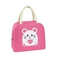thumbnail image 2 of EGNMCR Lunch Bag, Lunch Bag Women Insulated Picnic Carry Case Thermal Portable Cold Lunch Bag Bento Bag Lunch Carry, 2 of 2